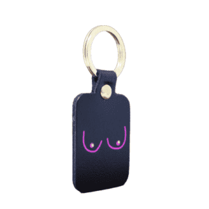 Leather key ring