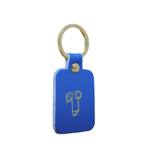 Leather key ring