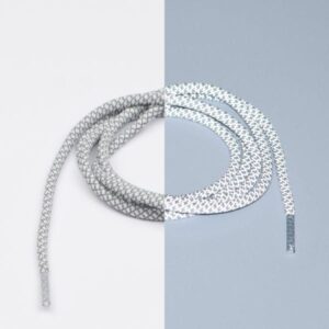 Reflective Grey Laces - Extrawize