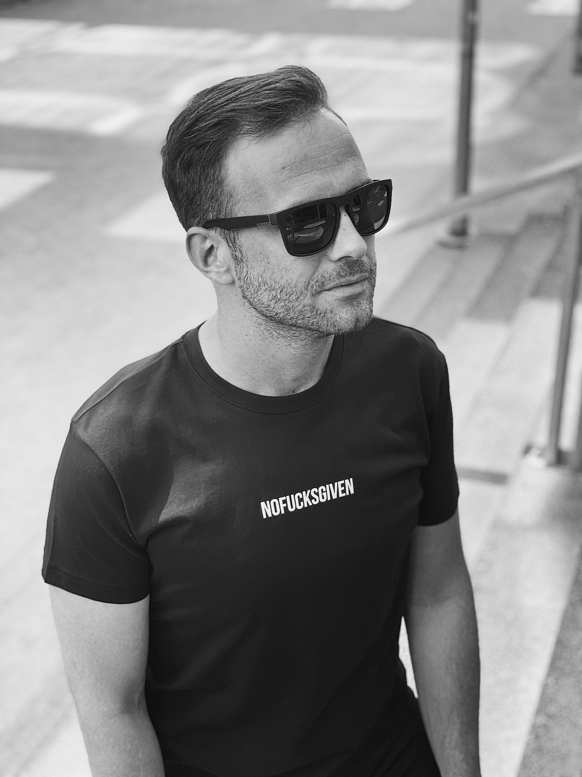 NOFUCKSGIVEN black T-shirt