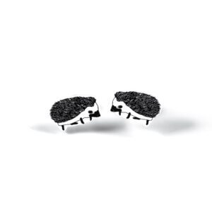 Hedgehog earrings
