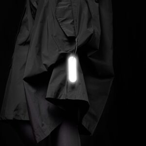 March reflective dangle silver