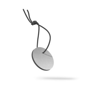 Round March reflector in silver