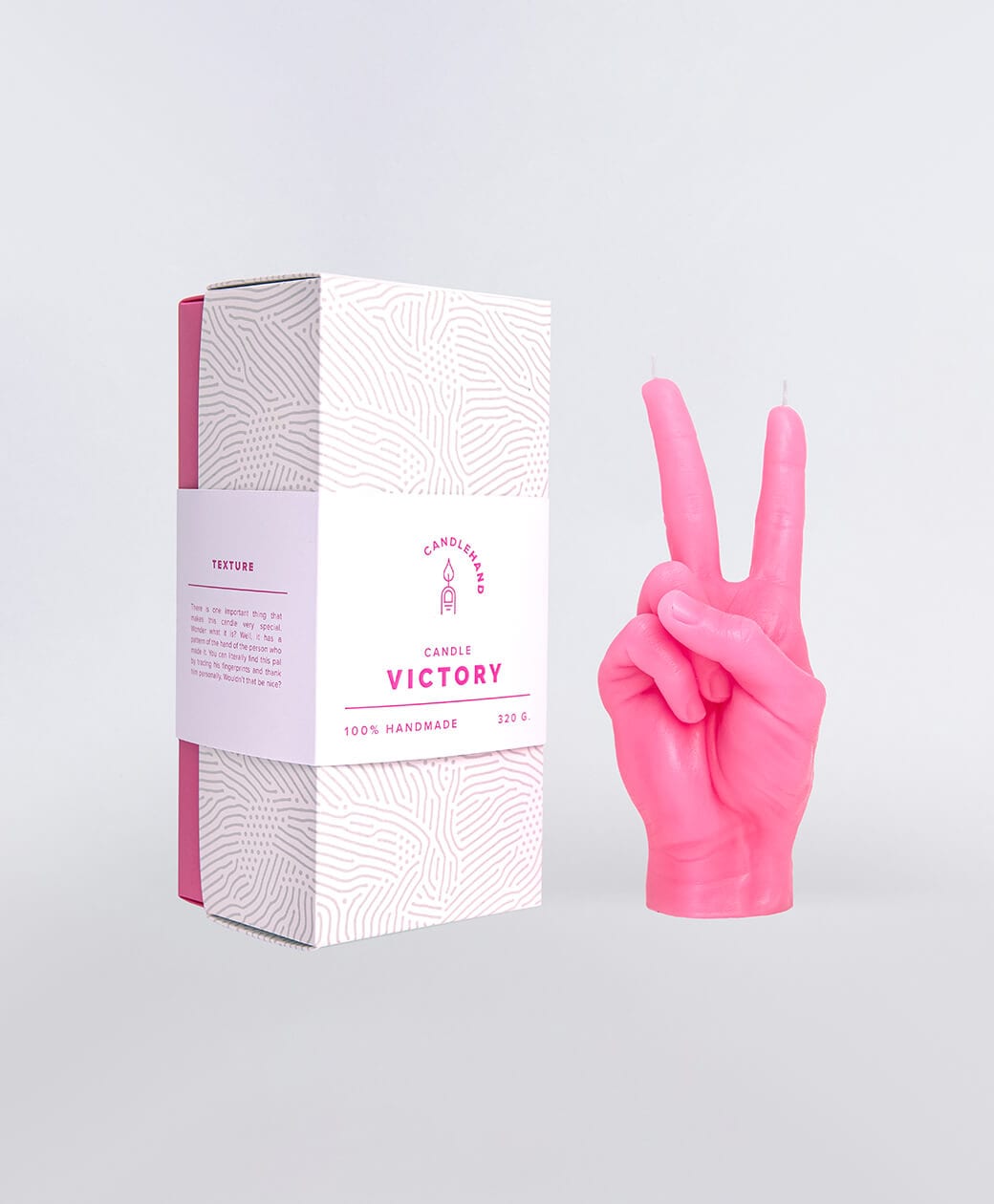 Peace Candle - Pink - Image 2