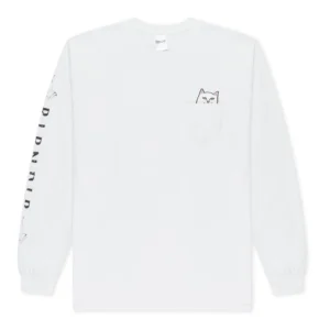 Lord Nermal Pocket Long Sleeve - White