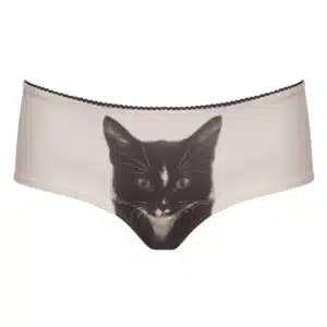Nina Black Cat Panties