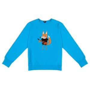 Guitar - Sweatshirt Blue