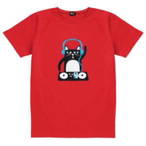 DJ - T-shirt Red