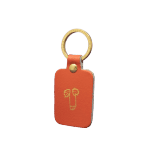 Dick Key Ring - Coral