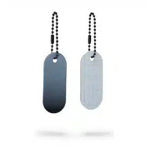 Reflective Tag - Black Fade