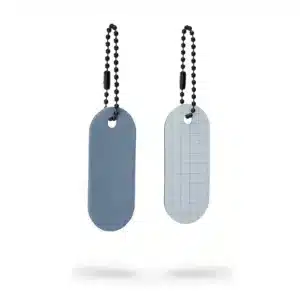 Reflective Tag - Metallic Silver