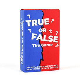 True or False Trivia - Card Game