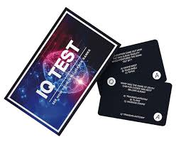 IQ Test Trivia - Card Game