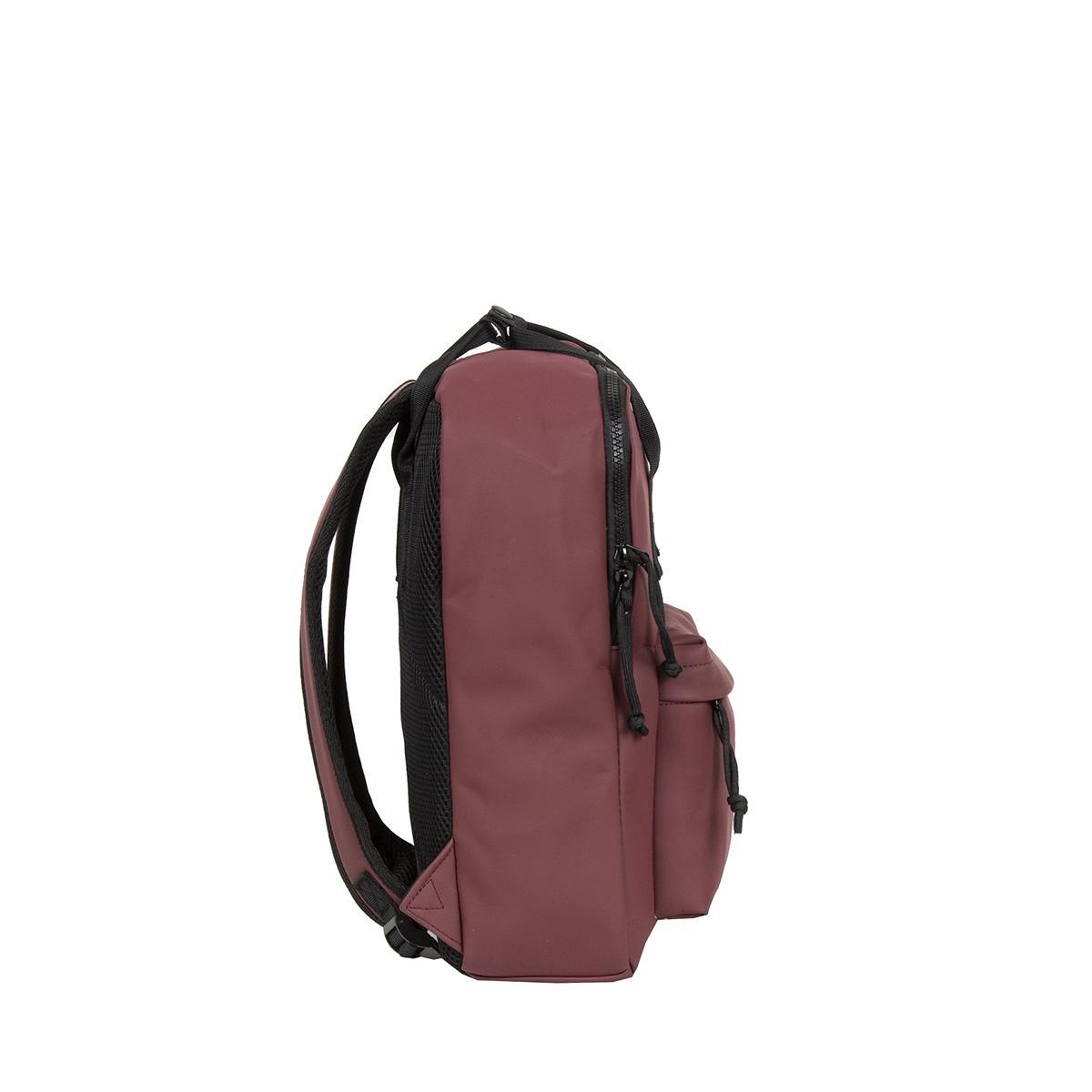 Chicago Handle Backpack - Burgundy - Image 2