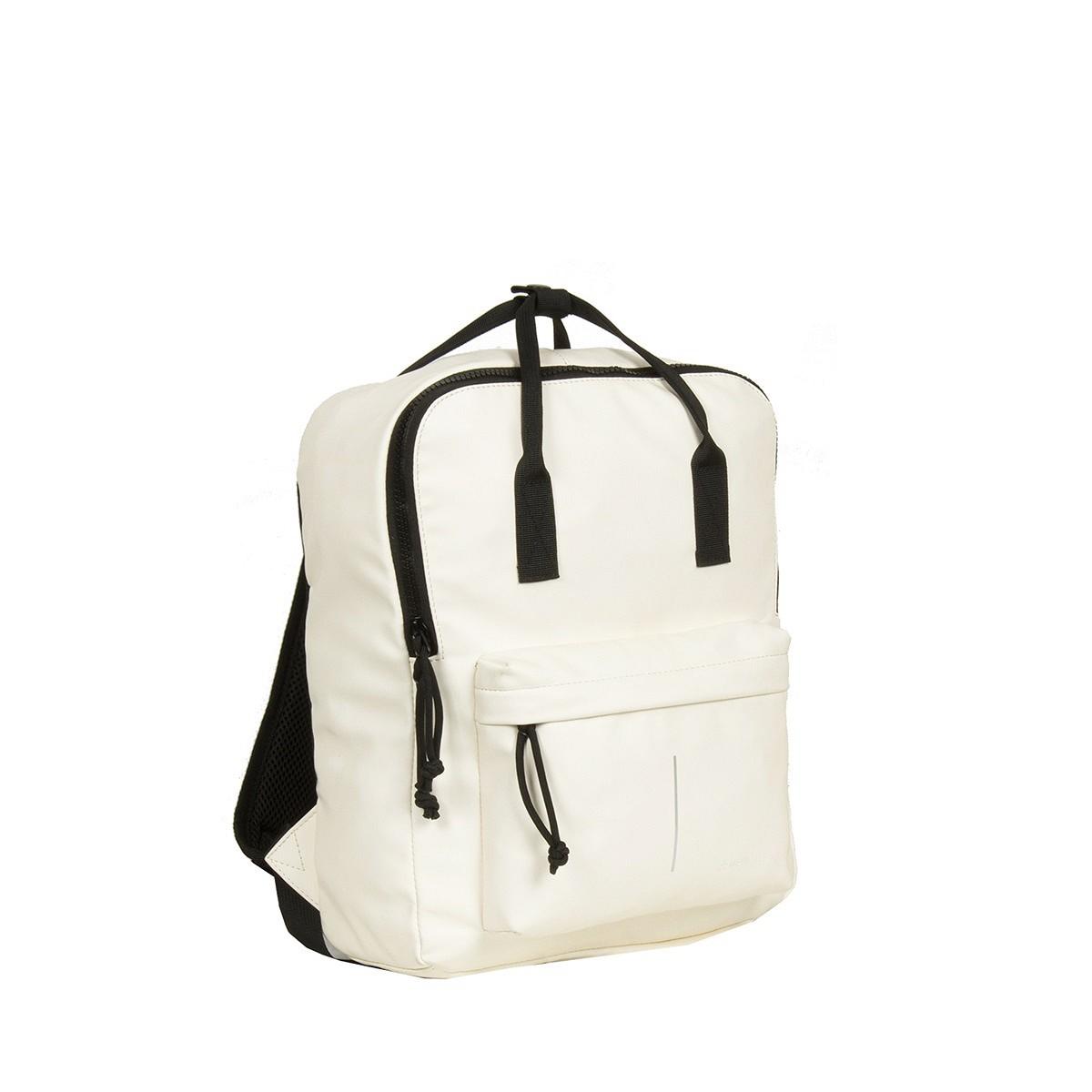 Chicago Handle Backpack - White
