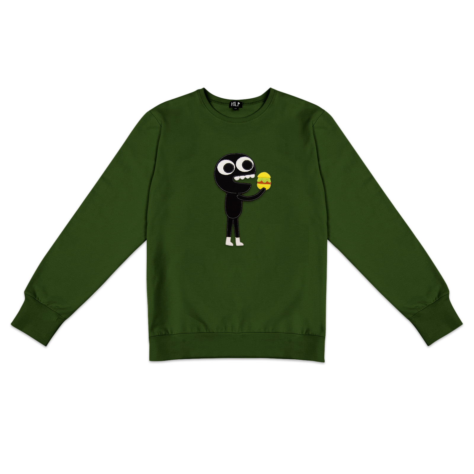 Hamburger - Sweatshirt Green