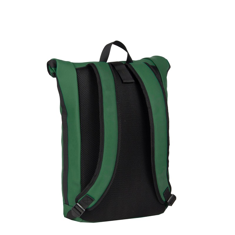 New York Rolltop Backpack - Dark Green - Image 2