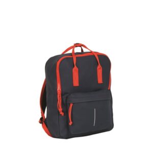 Chicago Handle Backpack - Navy / Red