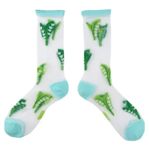 Lily of the Valley - Transparent Socks