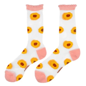 Sunflowers - Transparent Socks