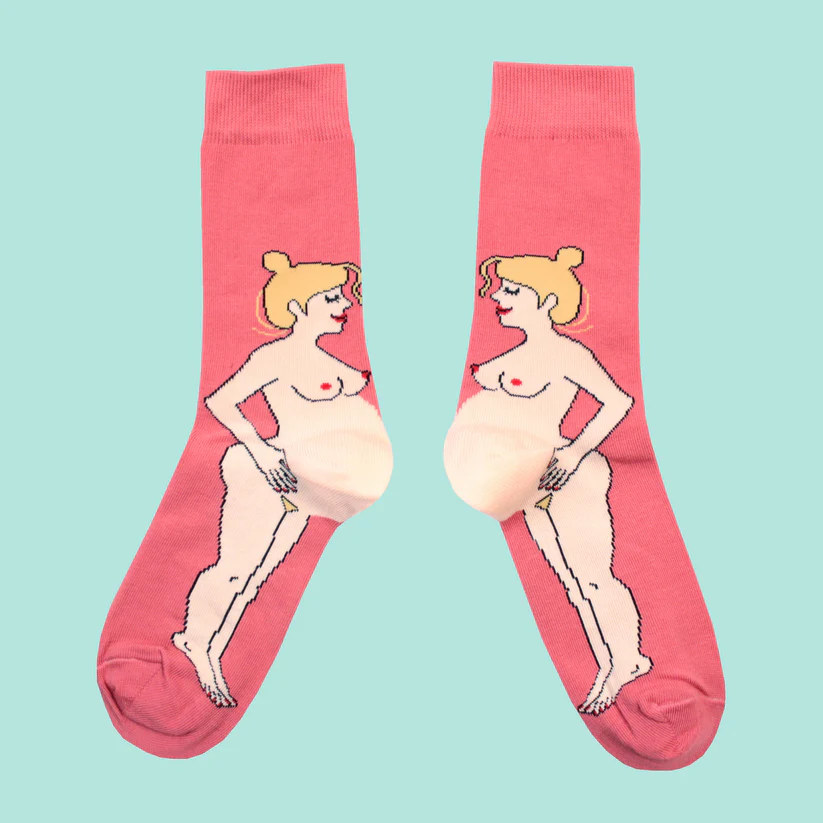 Pregnant - Cotton Socks - Pilt 2