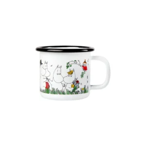 Happy Family - Moomin enamel mug 1.5dl