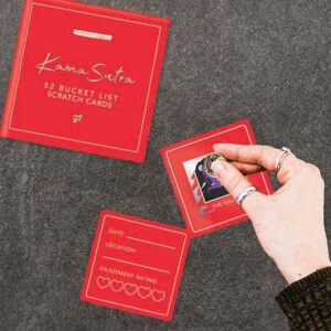Kama Sutra - Scratch Cards Bucket List