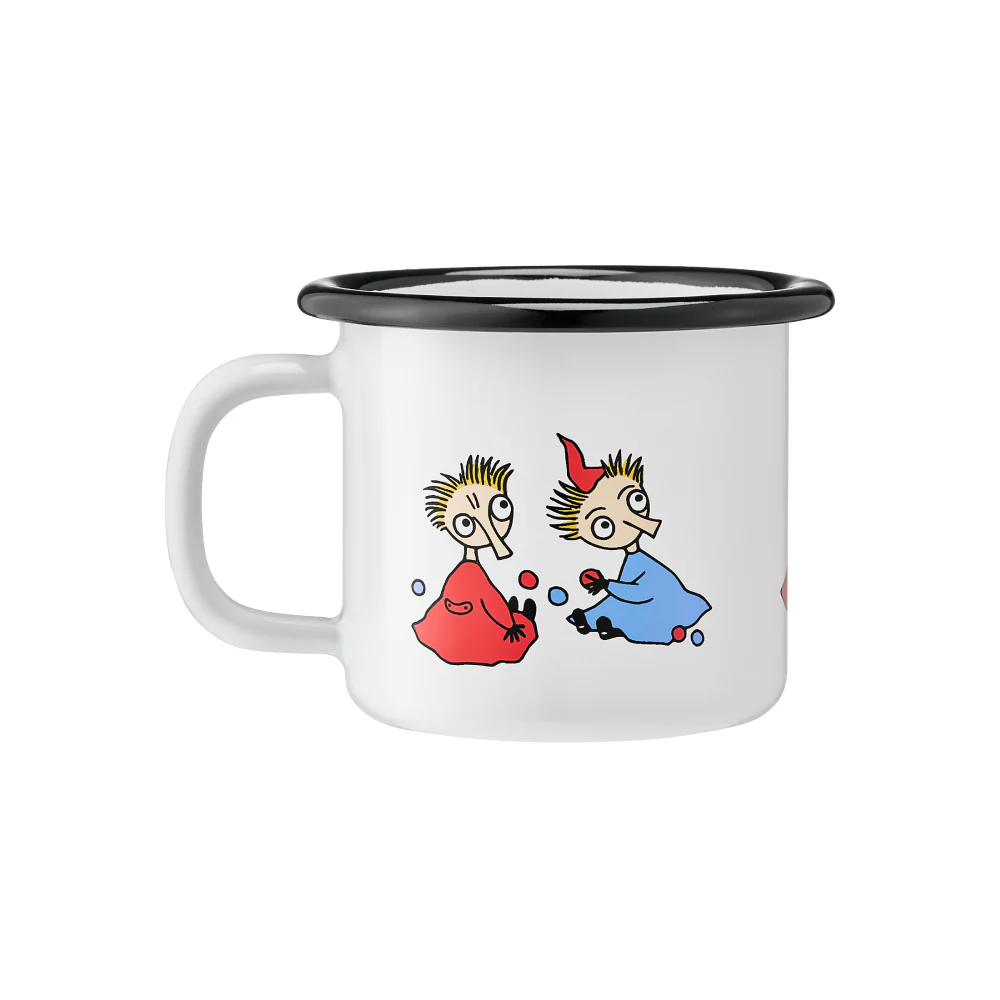 Thingumy & Bob - Moomin enamel mug 1.5dl