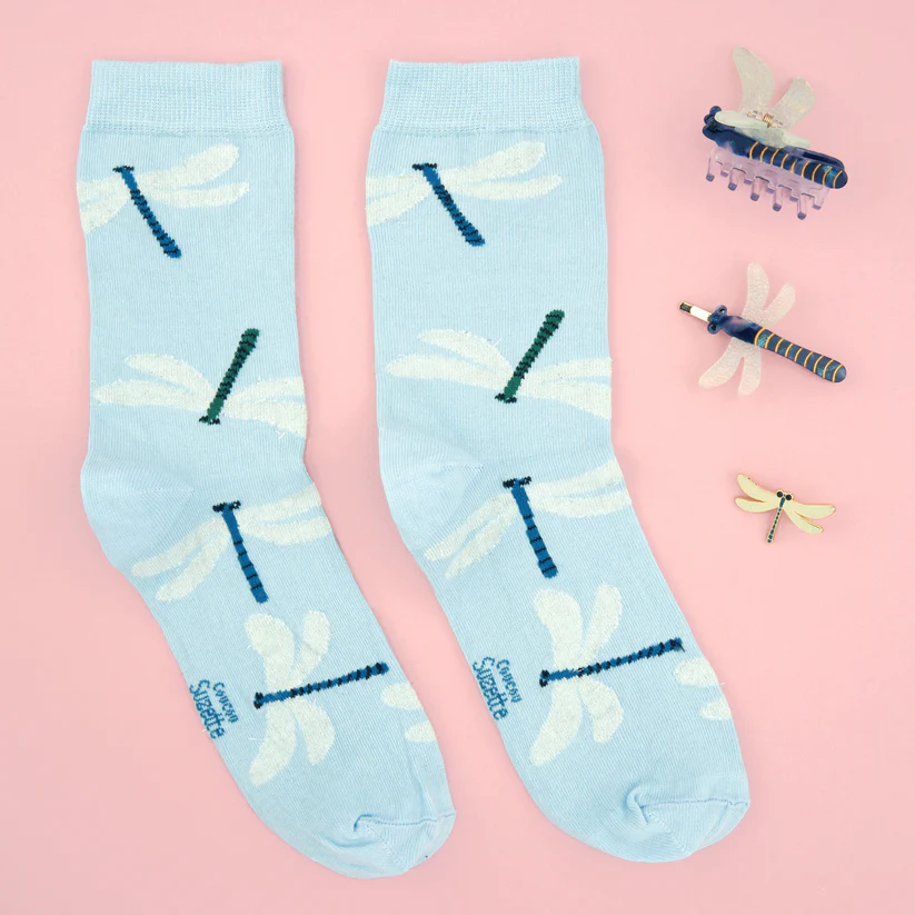 Dragonfly - Cotton Socks - Pilt 2