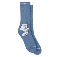 Lord Nermal Socks - Slate Heather
