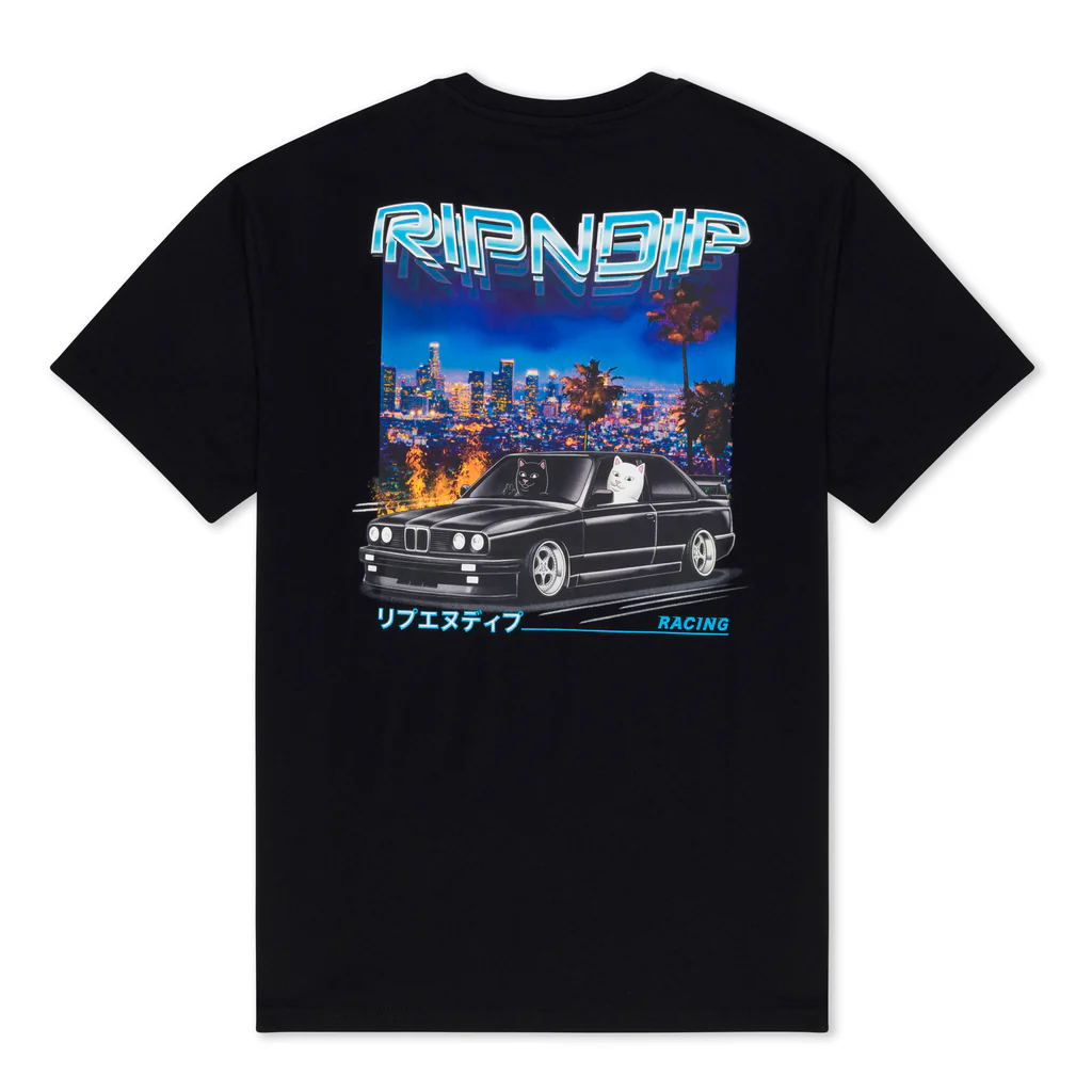 Vroom Vroom Tee - Black