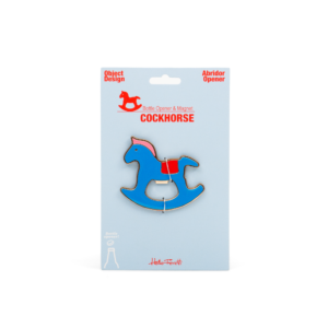 Blue Rocking Horse - Magnetic bottle opener