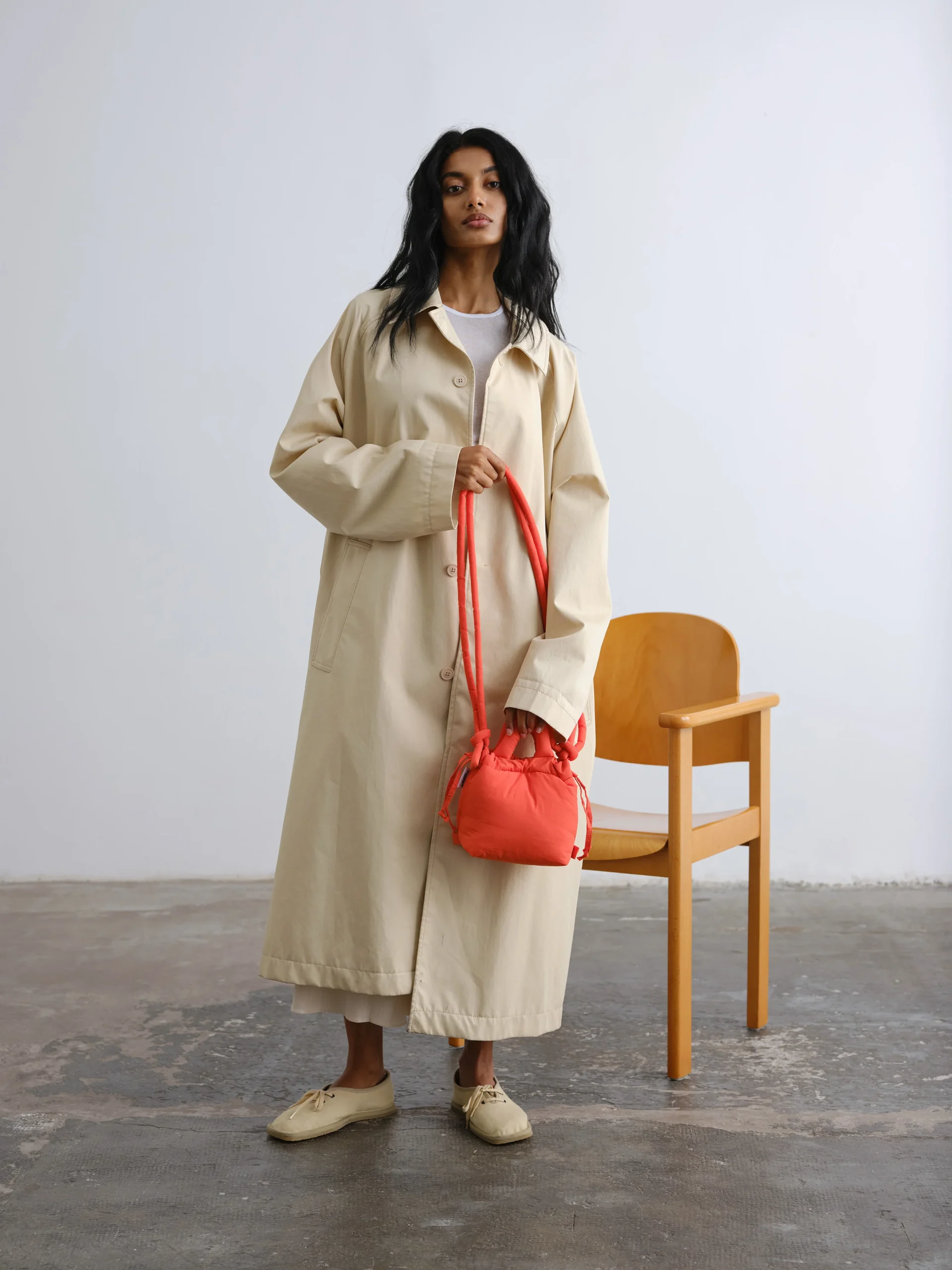 Micro Ona Soft Bag - Coral - Image 2