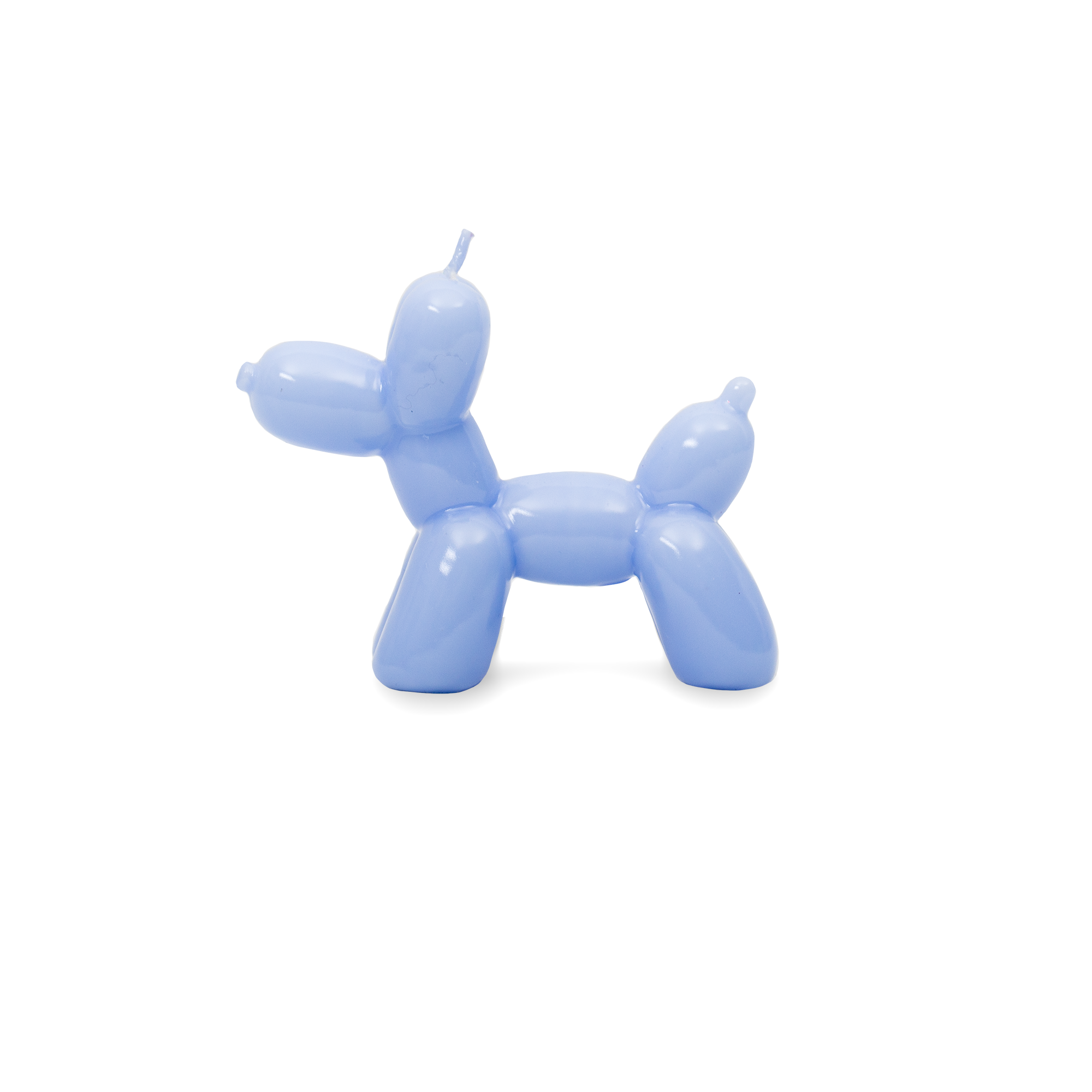 Balloon Dog Candle - Blue