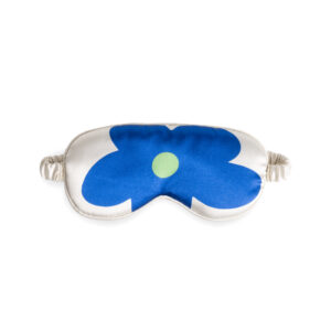 Eye Mask - Blue Flower