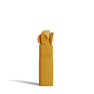 Bini Cutlery Kit - Yellow
