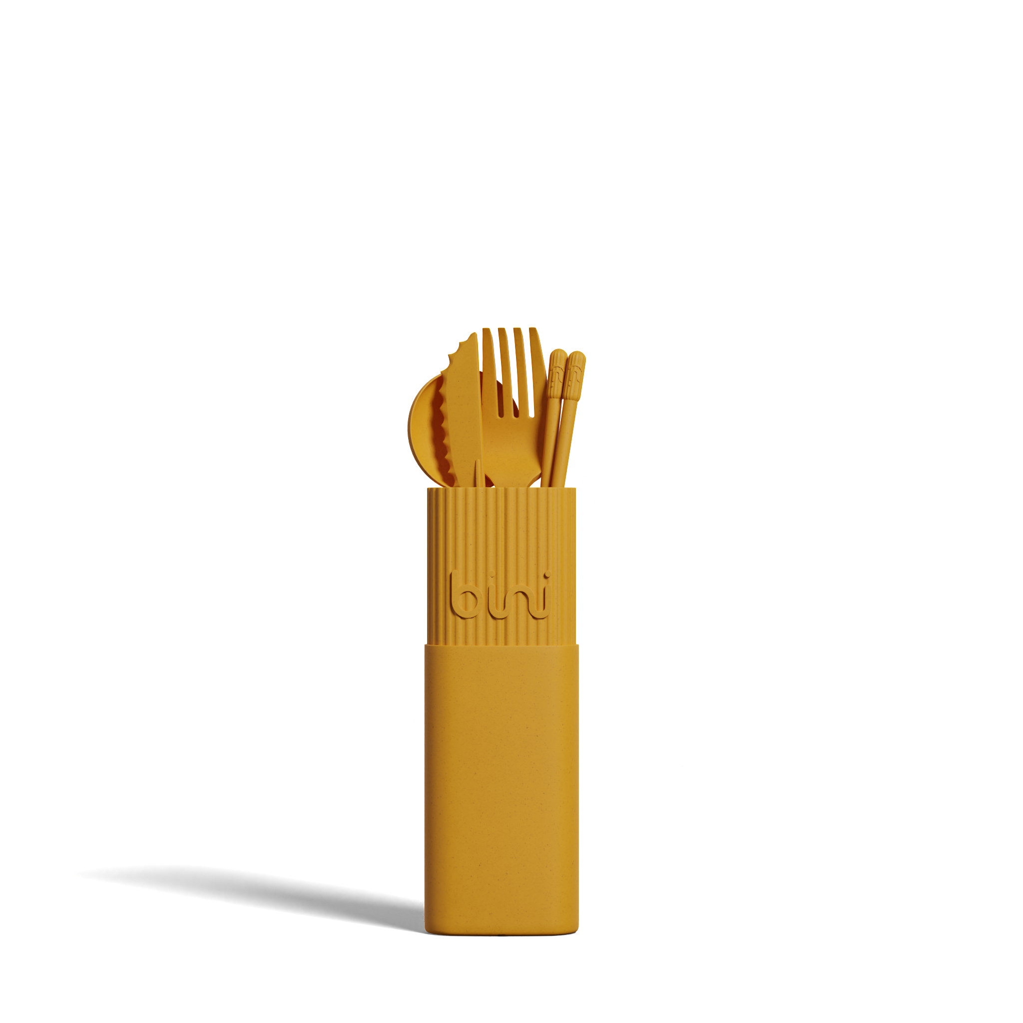Bini Cutlery Kit - Yellow