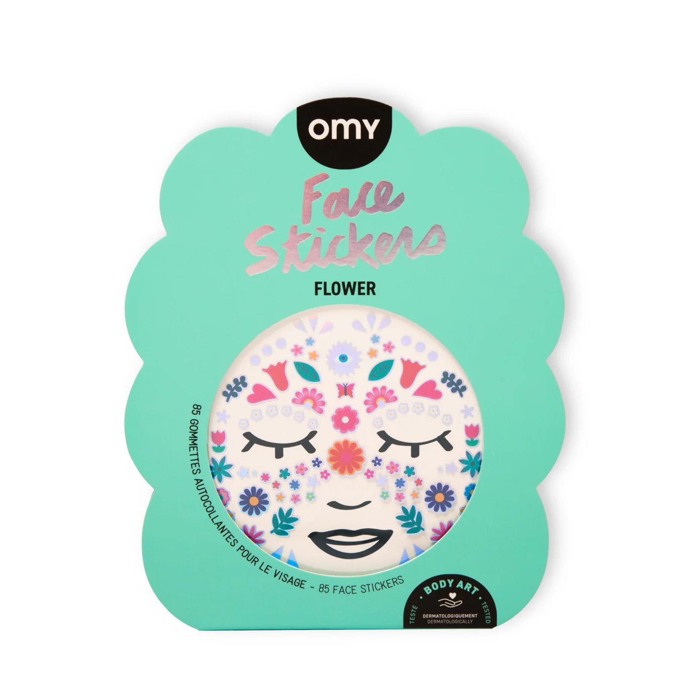 Flower - Face Stickers