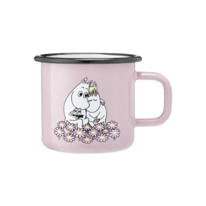 Together - Moomin Pink enamel mug 3,7dl