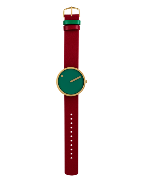 Dusty Green / Ruby Red / 40mm - Image 2