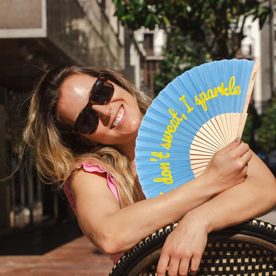 "I don't sweat!" - fan - Image 2