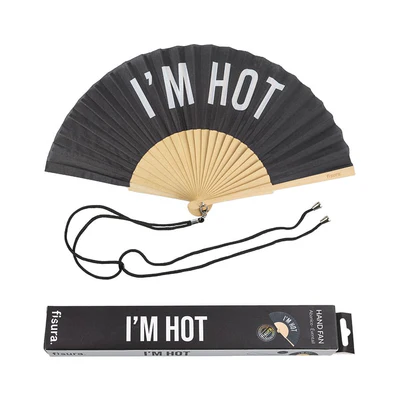 "I'm hot!" - black fan