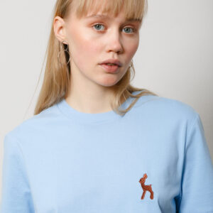 Hannes Rüütel - "OIU" T-shirt - Light blue