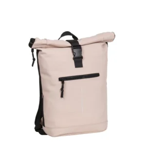 New York Rolltop Backpack - Soft Pink