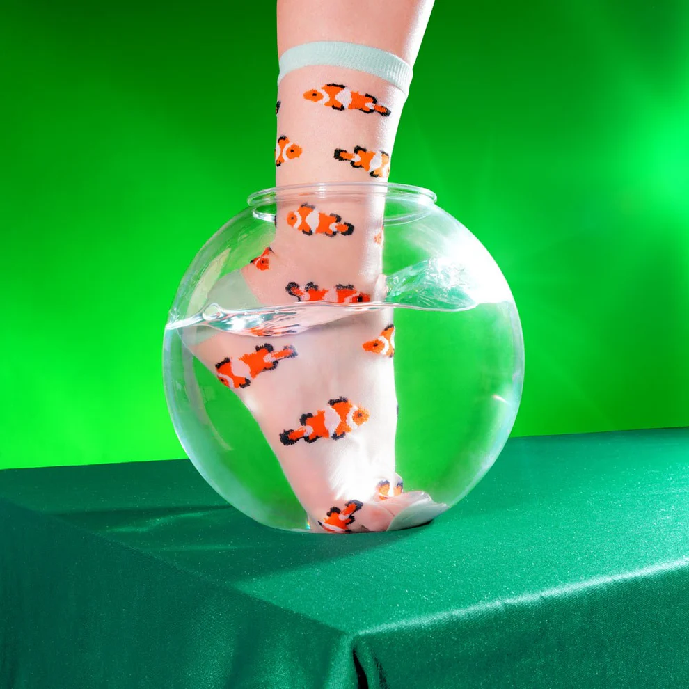 Clownfish - Transparent Socks - Pilt 2