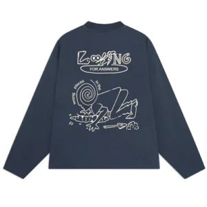 LOOKING LONG T-shirt long sleeve - Dark Grey