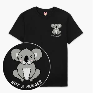 Not A Hugger T-Shirt - Black