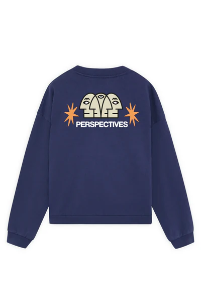 PERSPECTIVE Sweatshirt - Dark Blue