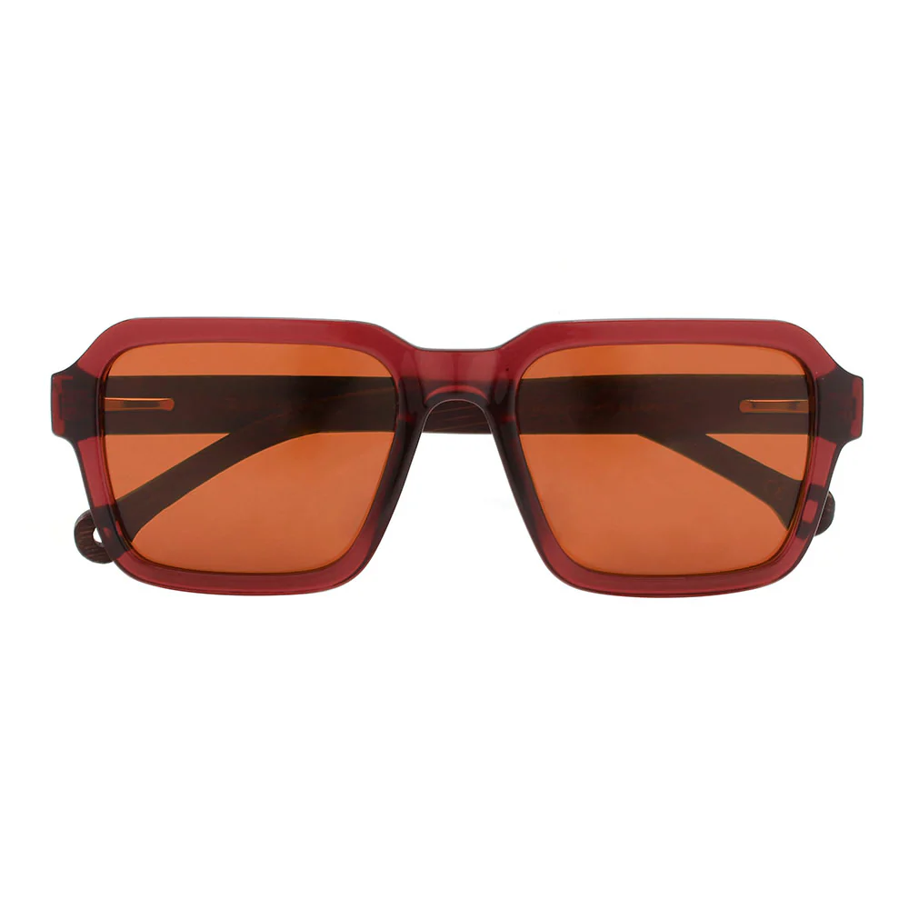 "Ria" Burgundy Sunglasses