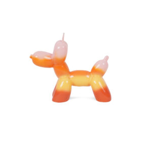Balloon Dog Candle - Sunset